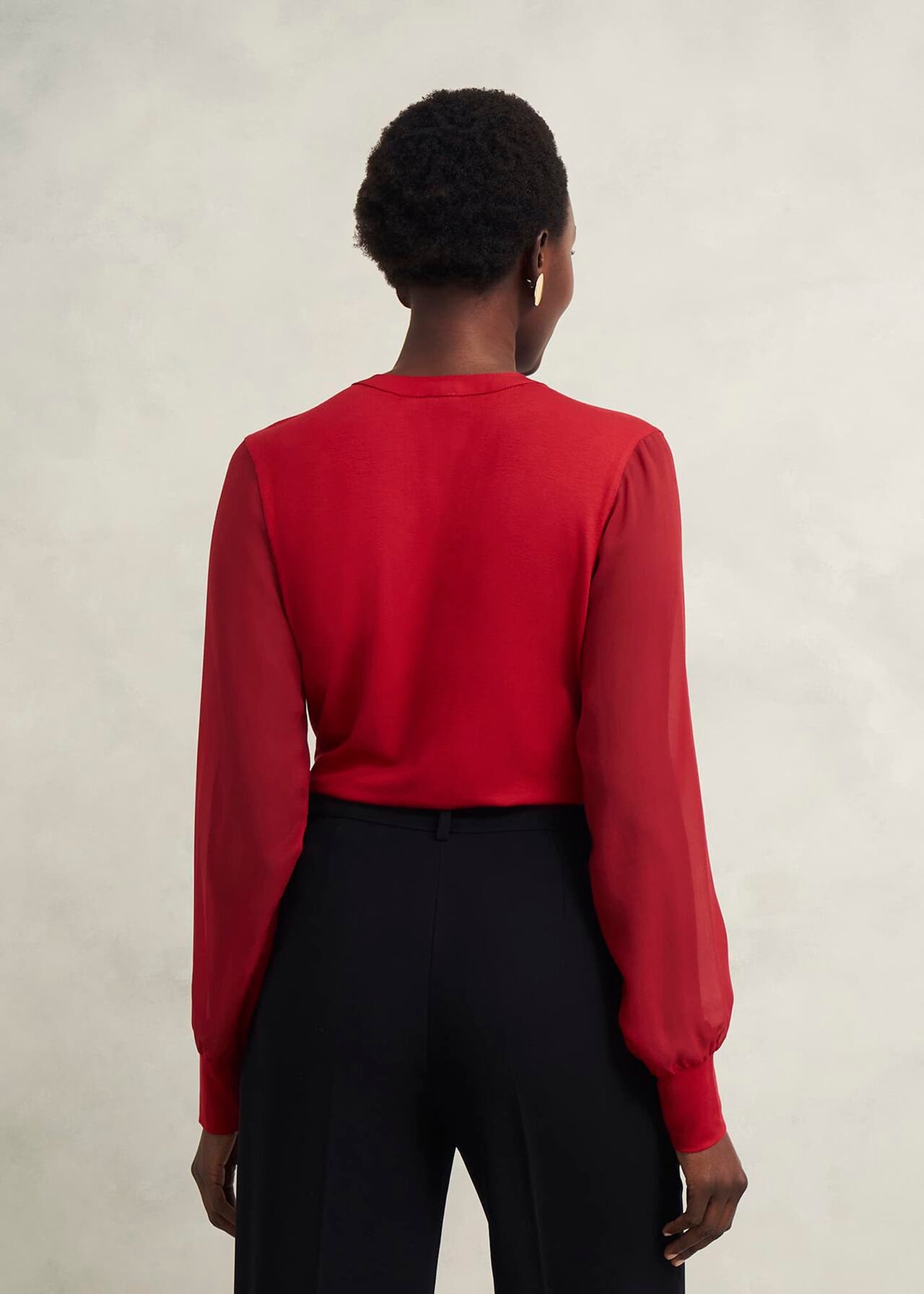 Darcey Top, Pomegranate Red, hi-res