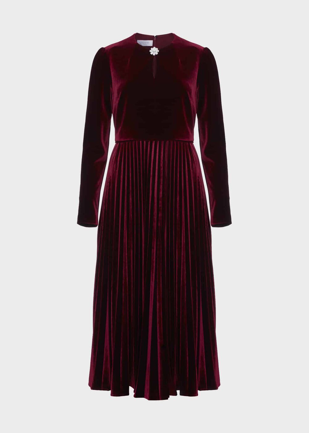 Petite Rosalie Dress, Deep Red, hi-res