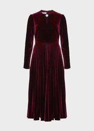 Petite Rosalie Dress, Deep Red, hi-res