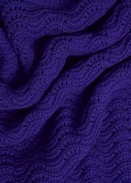Lulu Cotton Jumper, Cobalt Blue, hi-res