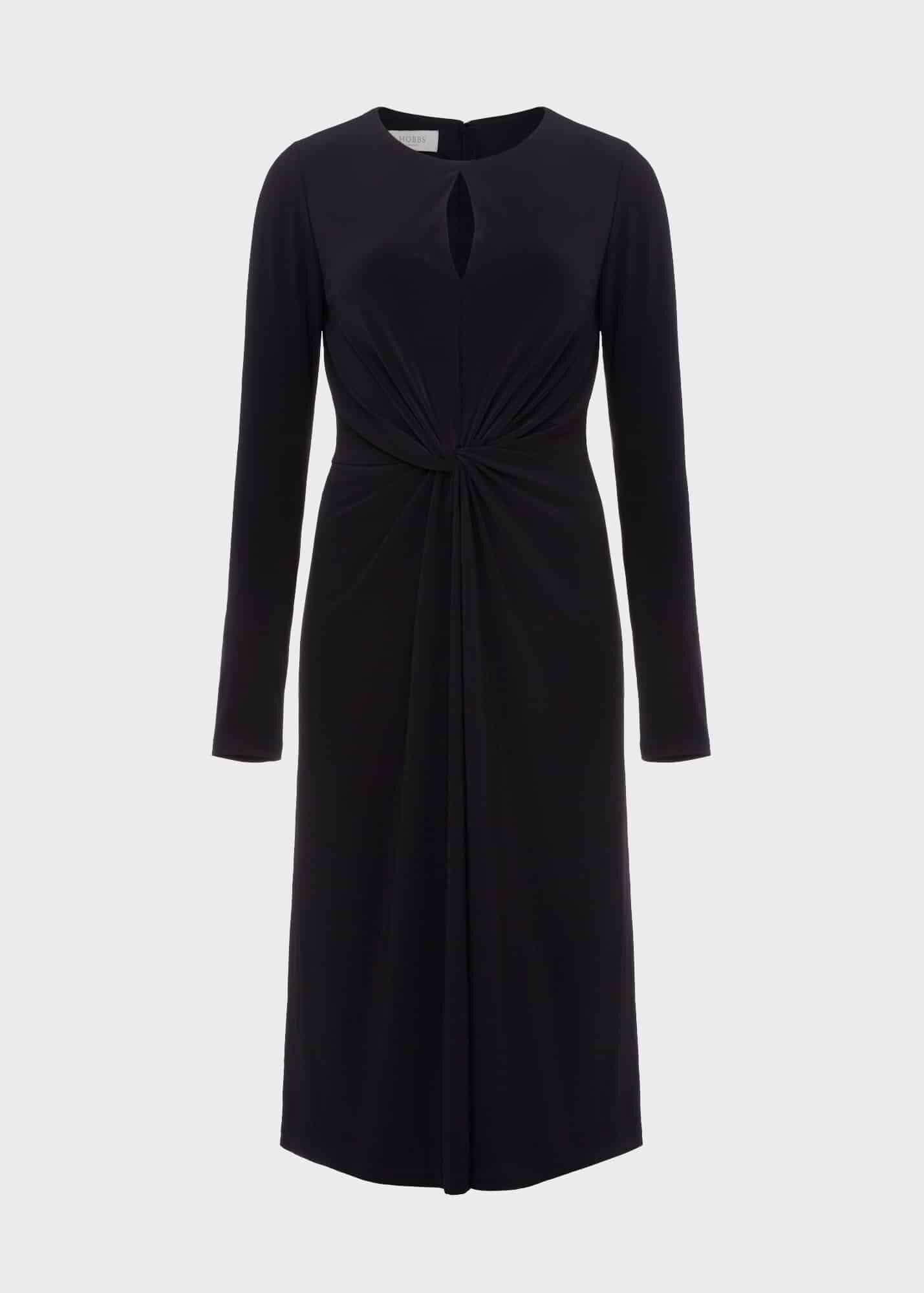 Hobbs black dress sale clearance