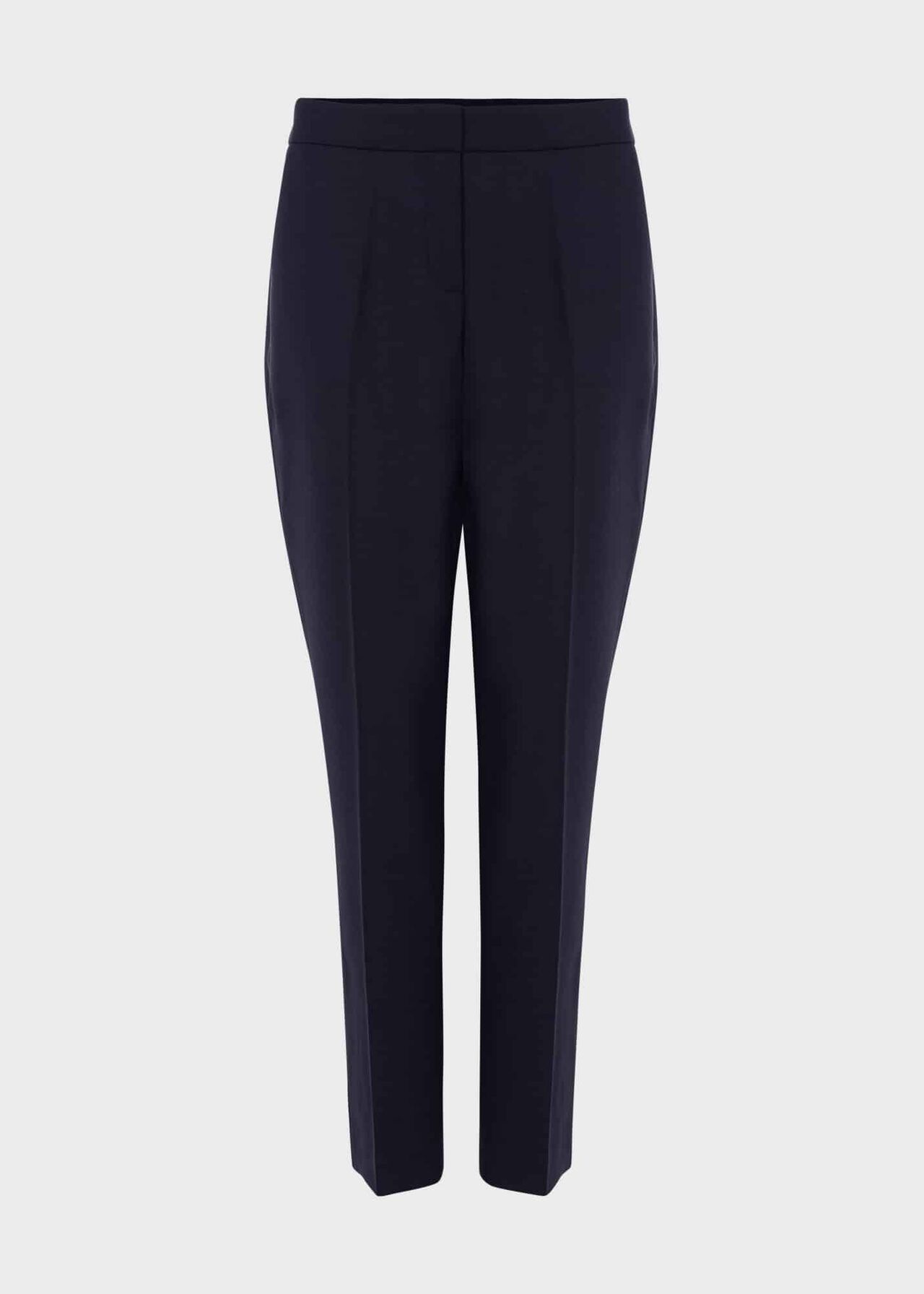 Gael Wool Blend Trousers, Navy, hi-res