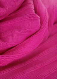 Nellie Cotton Jumper, Deep Fuchsia, hi-res