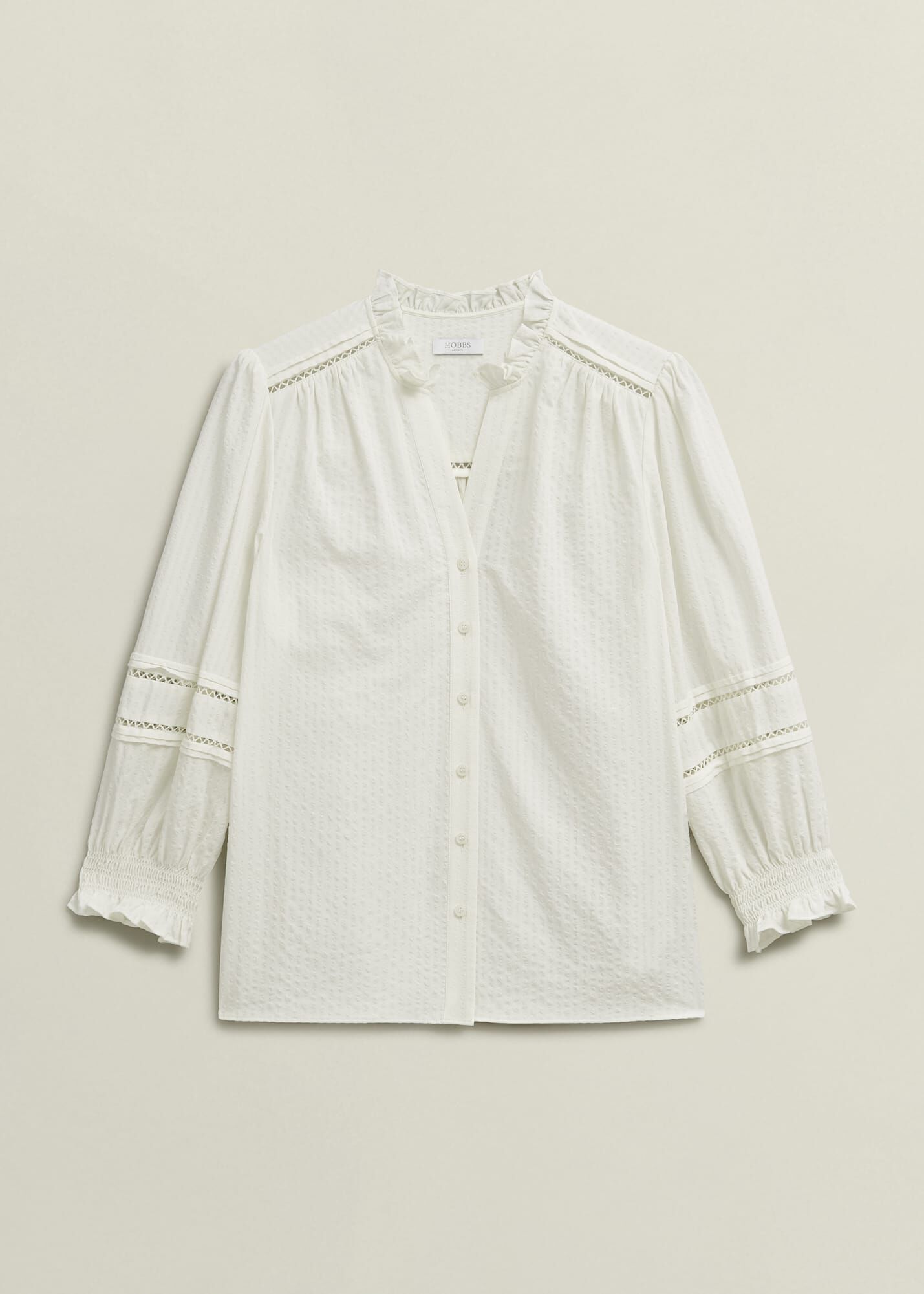 新品　theory luxe Bellport Amira Blouse Amira Blouse | Hobbs UK |