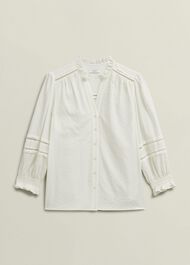 Amira Blouse, Ivory, hi-res