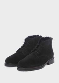 Agnes Fur Boot, Black, hi-res