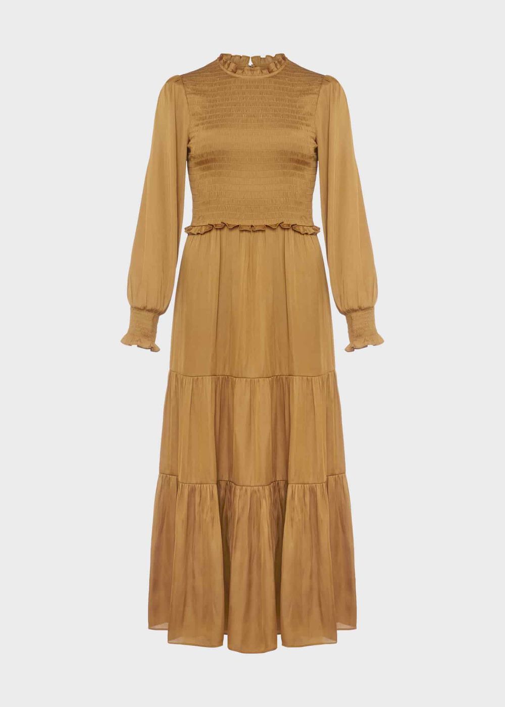 Beaumont Dress, Ochre, hi-res