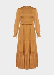 Beaumont Dress, Ochre, hi-res
