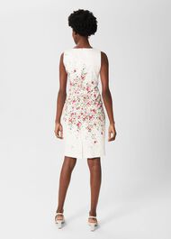 Fiona Floral Shift Dress, Ivory Multi, hi-res