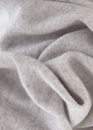 Mabel Cashmere Scarf, Pale Grey, hi-res