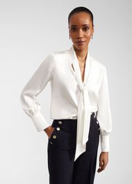 Lawson Blouse, Ivory, hi-res