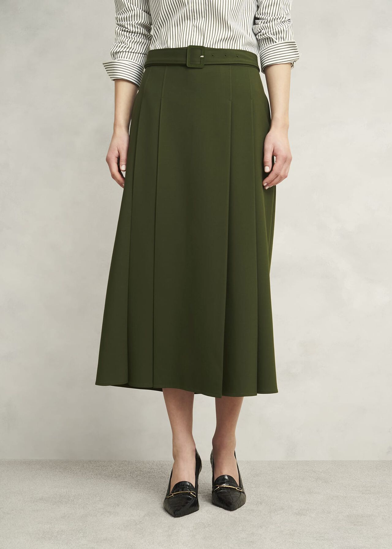 Jacqui Skirt, Dark Fern Green, hi-res