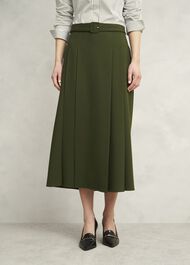 Jacqui Skirt, Dark Fern Green, hi-res