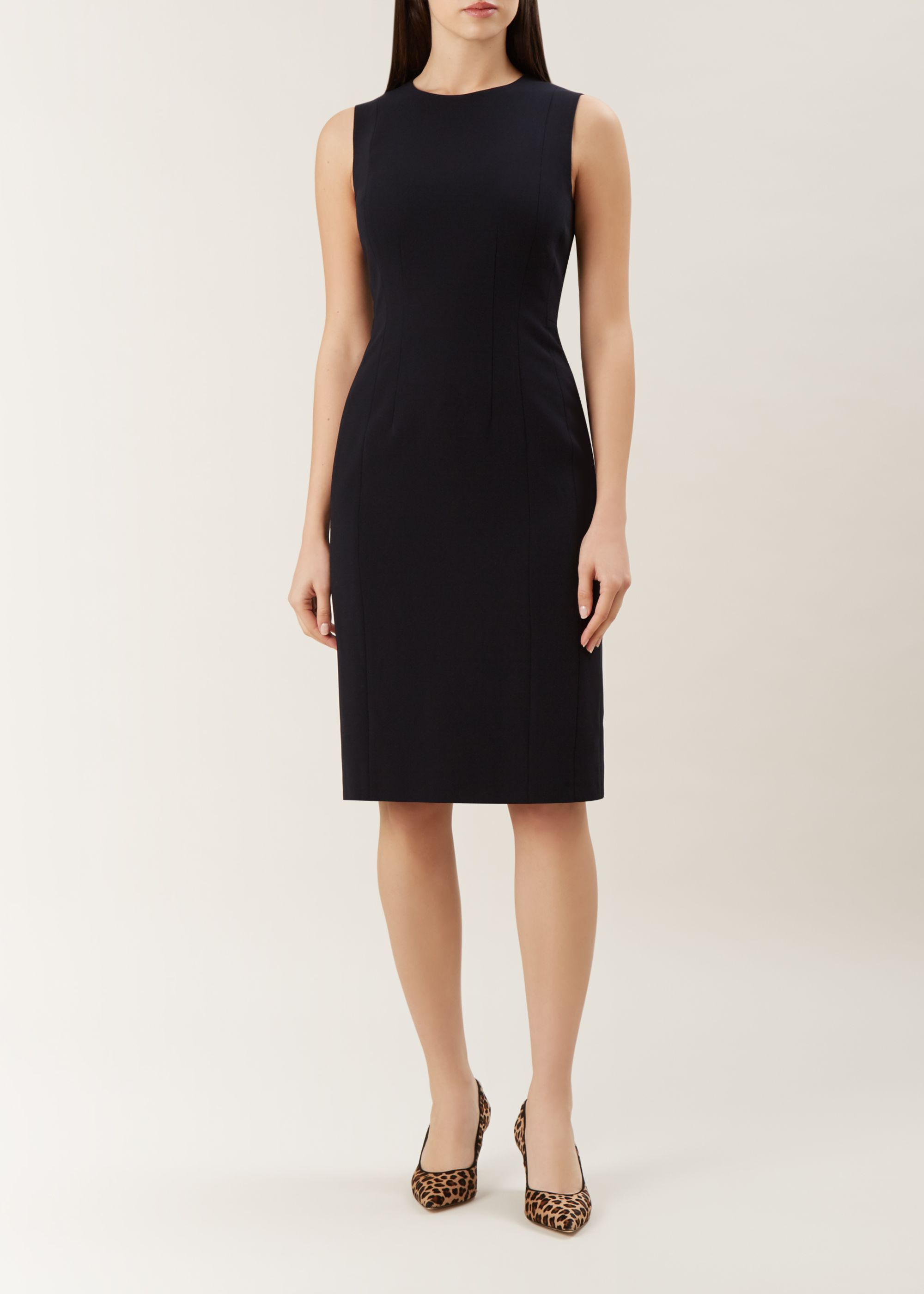 hobbs navy dress and jacket