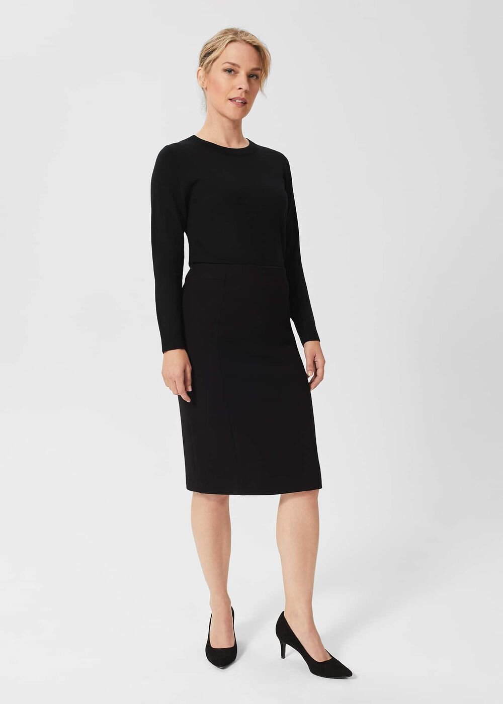 Petite Ophelia Skirt, Black, hi-res