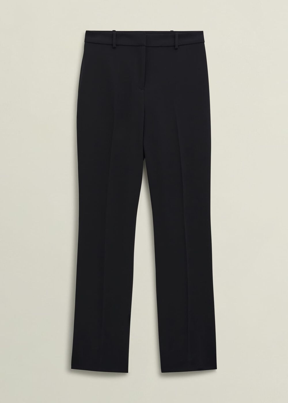 Petite Rae Straight Trousers, Black, hi-res