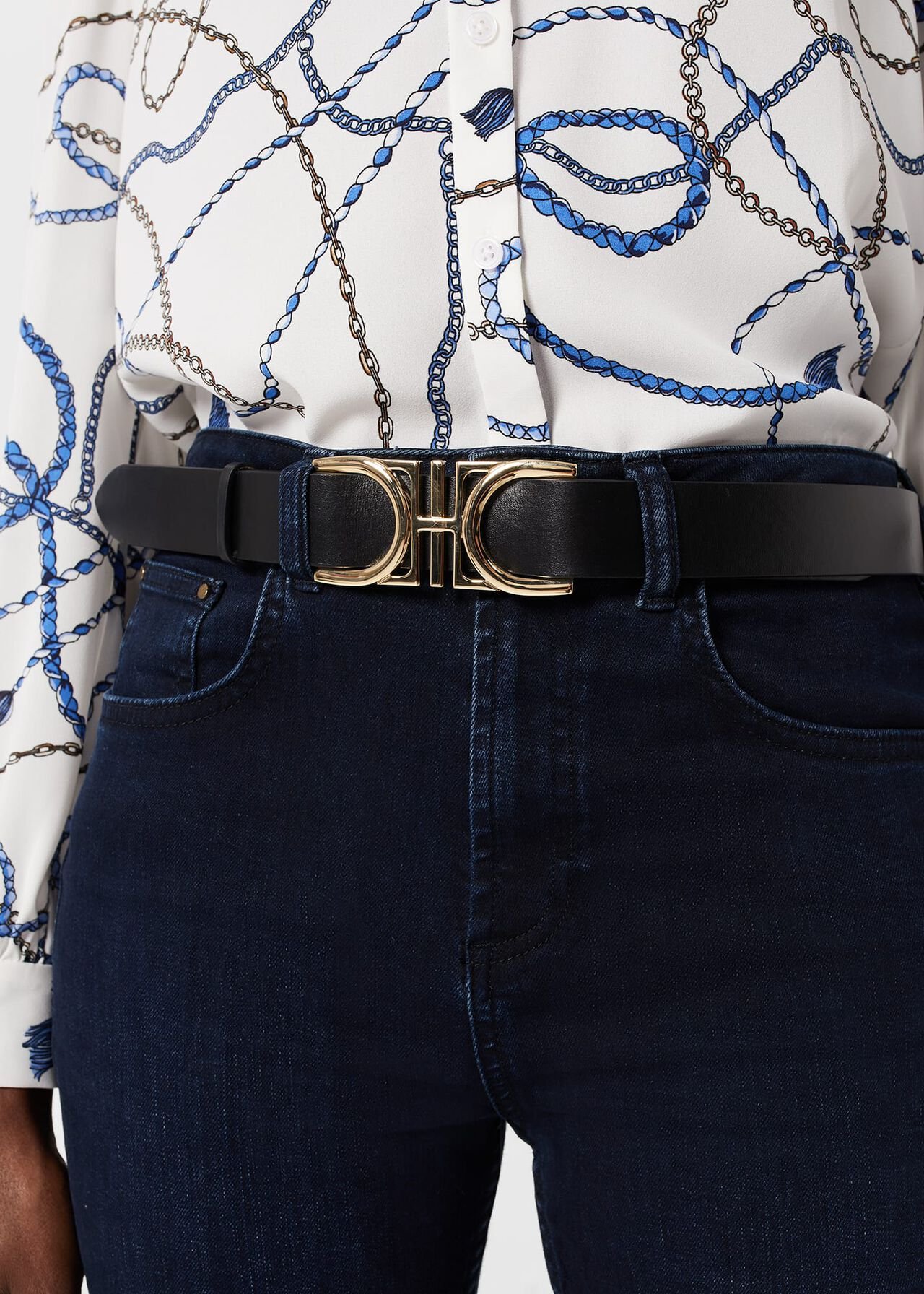 Tabitha Belt, Black, hi-res