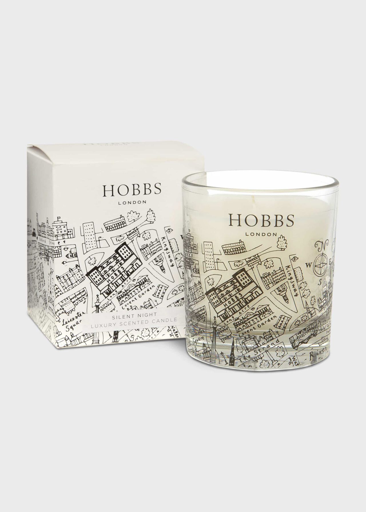 Hampstead Candle Silent Night, White, hi-res