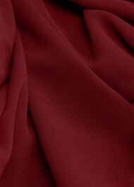 Ciara A Line Dress , Deep Red, hi-res