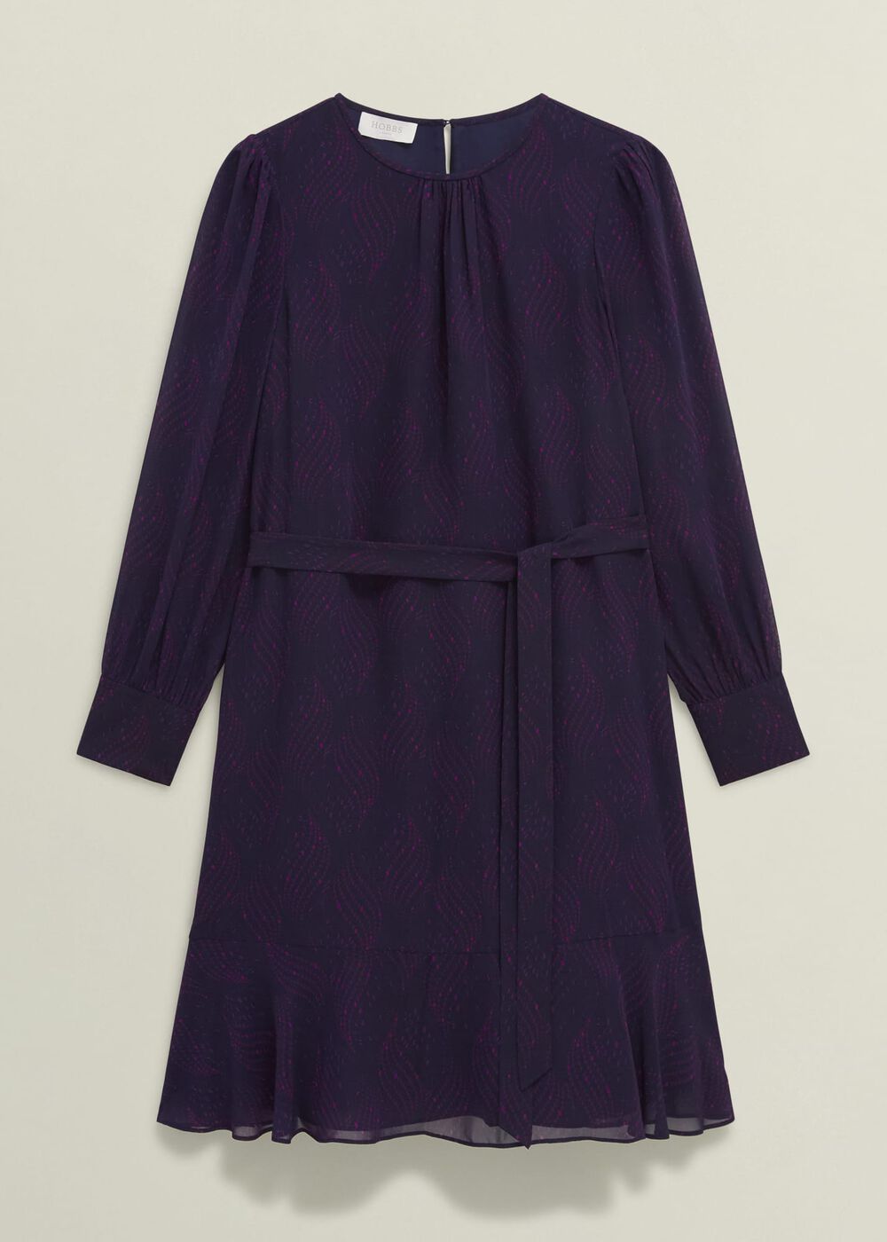 Frances Dress, Plum Multi, hi-res