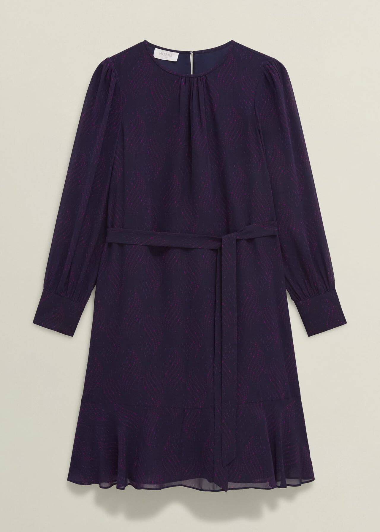 Frances Dress, Plum Multi, hi-res
