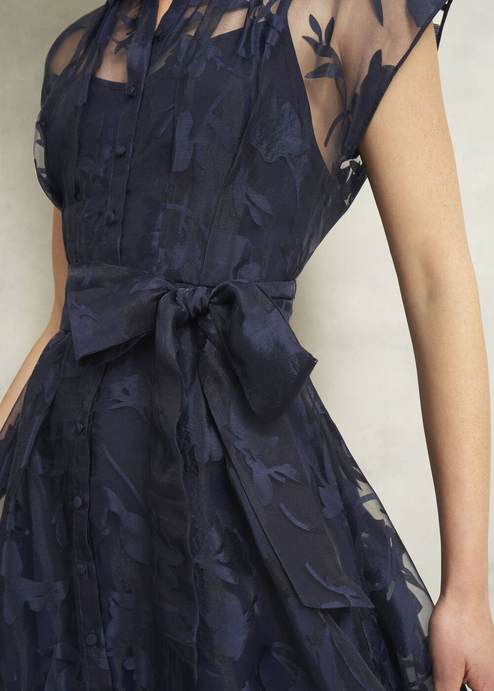 Petite Tess Shirt Dress, Midnight Navy, hi-res