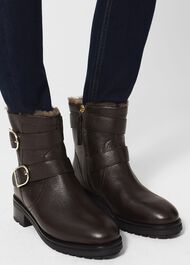 Otto Ankle Boot, Brown, hi-res