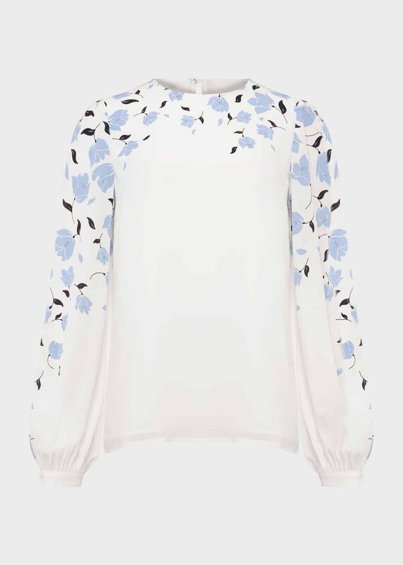 Zeoy Floral Puff Sleeve Blouse