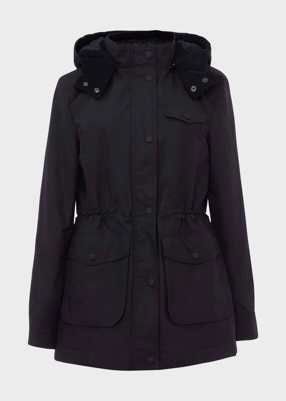 Dannie Waxed Cotton Coat