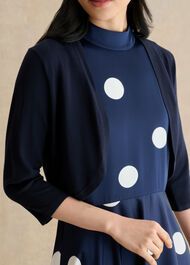 Carrie Bolero, Navy, hi-res