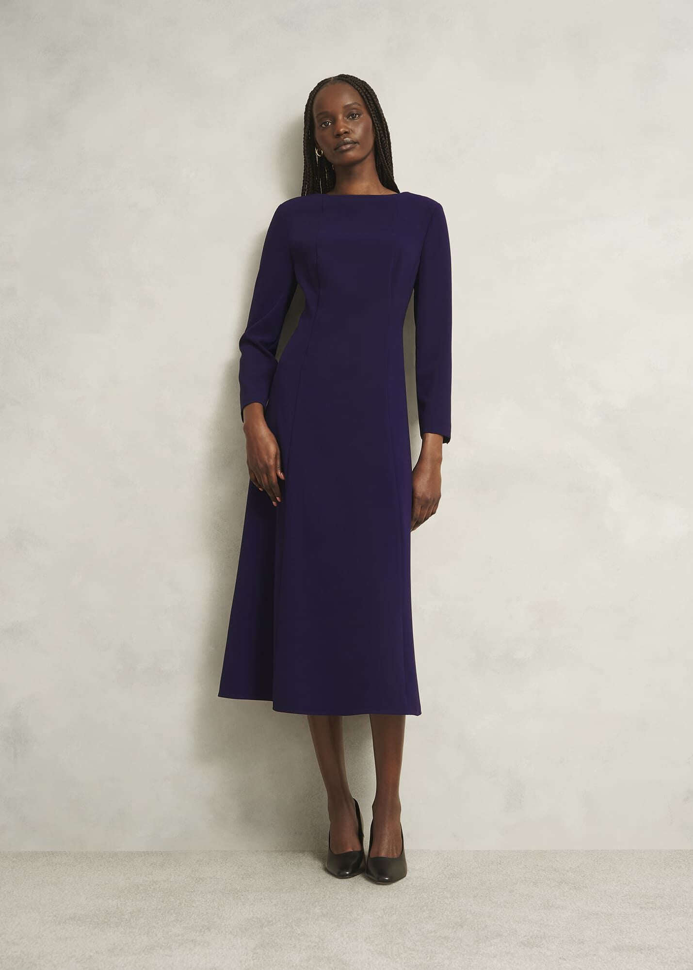 新品タグ付　HOBBS LONDON　ASTRAEA SQ NECK DRESS Petite Leonora Dress | Hobbs UK |