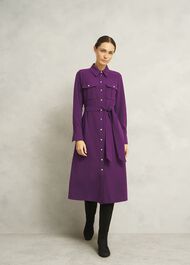 Petite Violet Dress, Vibrant Purple, hi-res