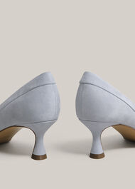 Faye Suede Courts, Pale Blue, hi-res