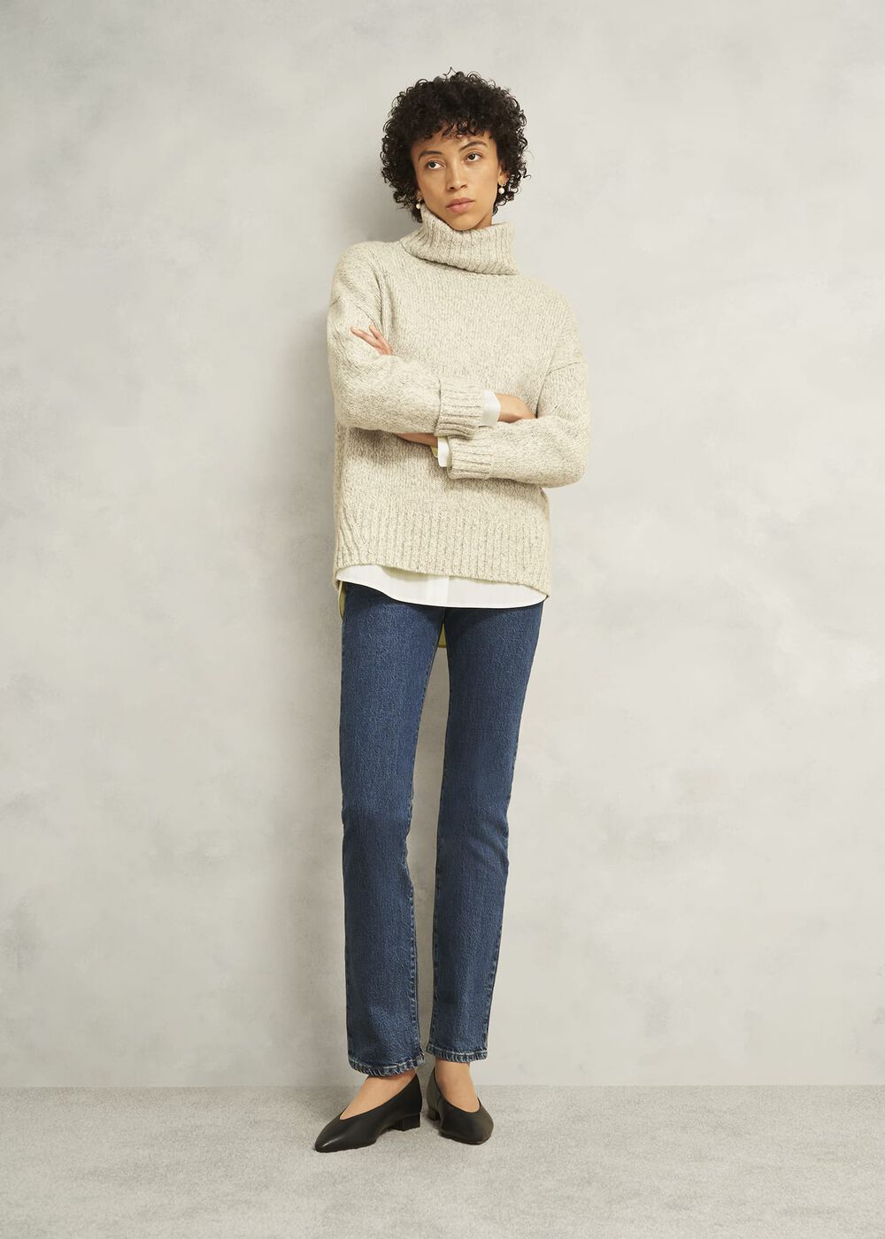 Balfour Shirt, Ivory Grey, hi-res