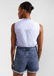 Edeline Shorts, Mid Wash, hi-res