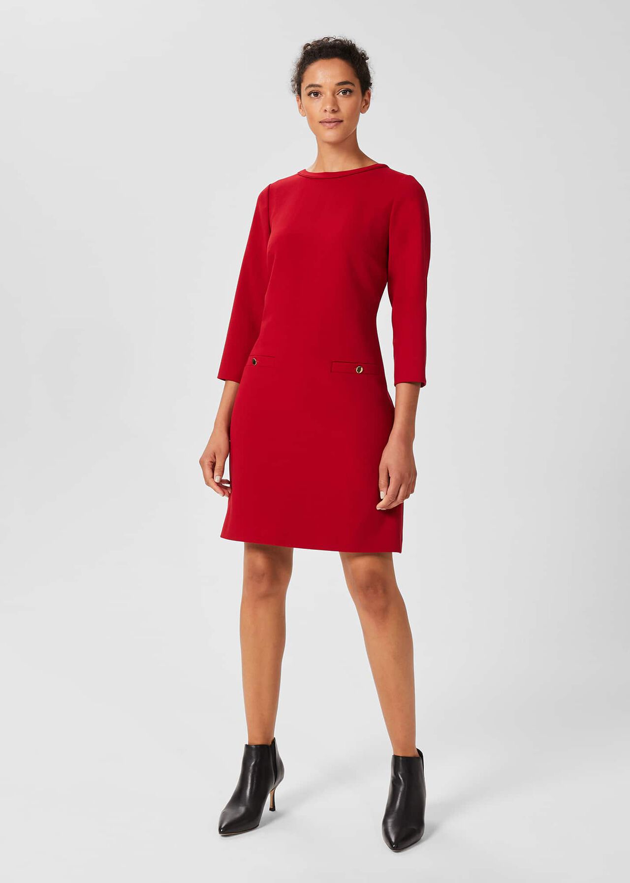 Petra Sleeved Dress | Hobbs UK