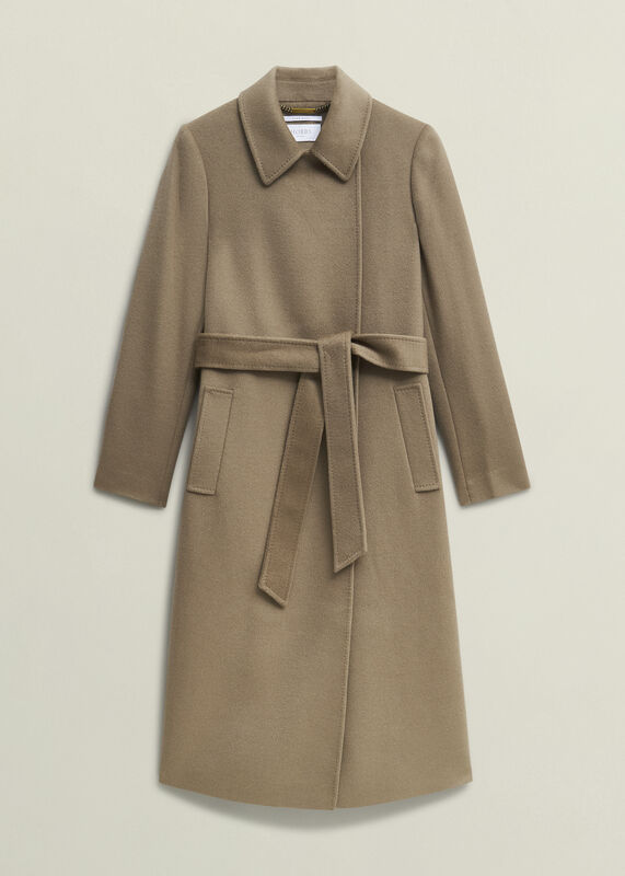 Livia Wool Wrap Coat
