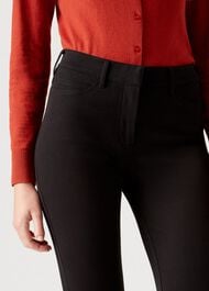 Petite Amanda Skinny Jeans With Stretch, Black, hi-res