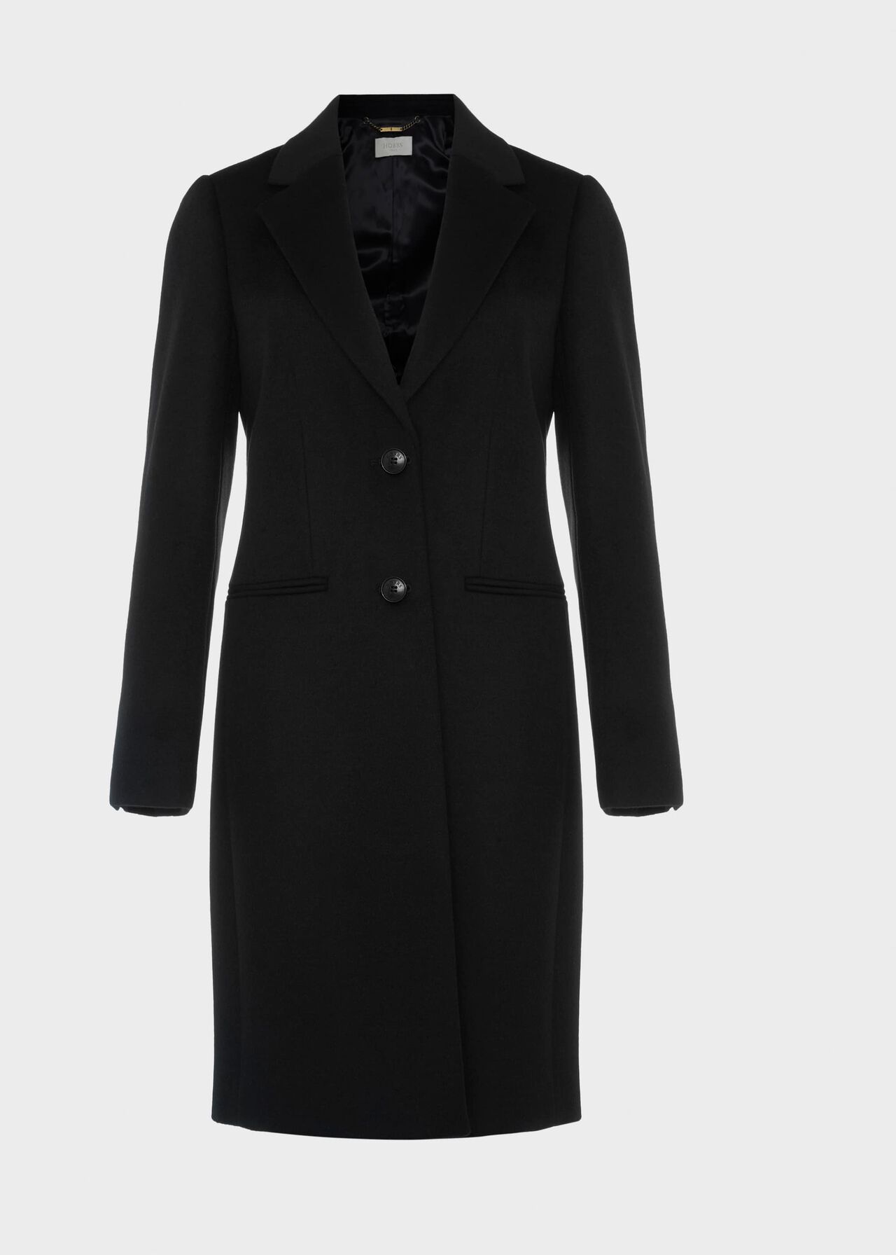 Tilda Wool Coat, Black, hi-res