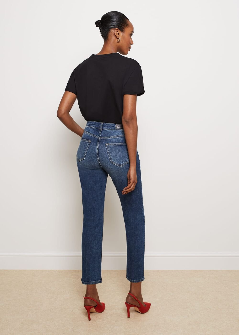 Iva Crop Jeans, Mid Wash, hi-res