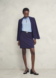 Carrie Blouse, Powder Blue, hi-res
