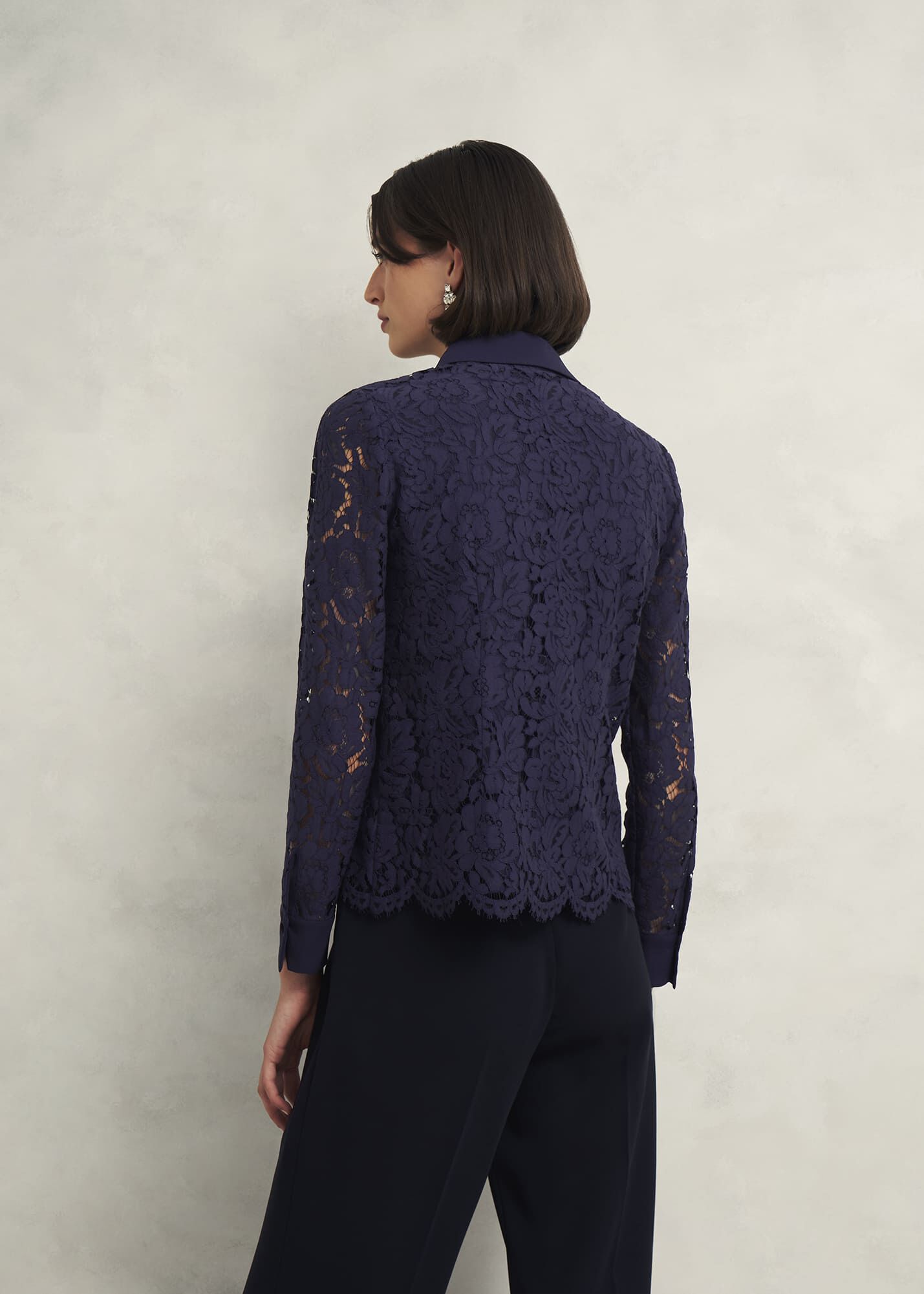 大学生 割引 0224-5595-9083L00-CLAIRE-LACE- トップス