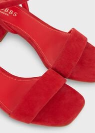 Jilly Sandal, Deep Cherry Red, hi-res