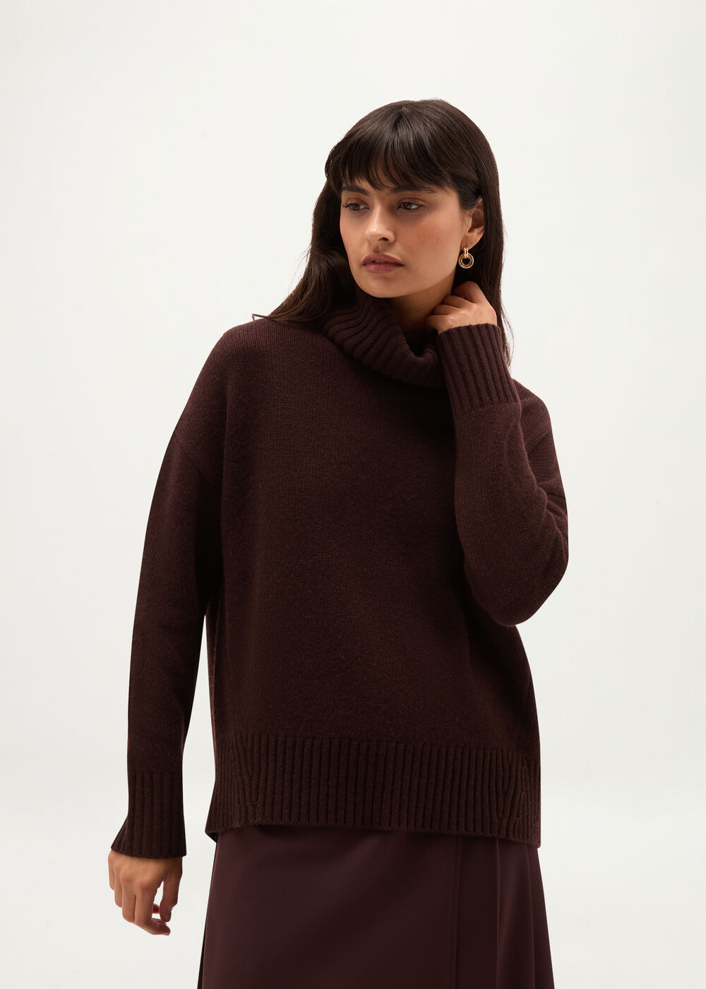 Gabi Wool Cashmere Rollneck Jumper