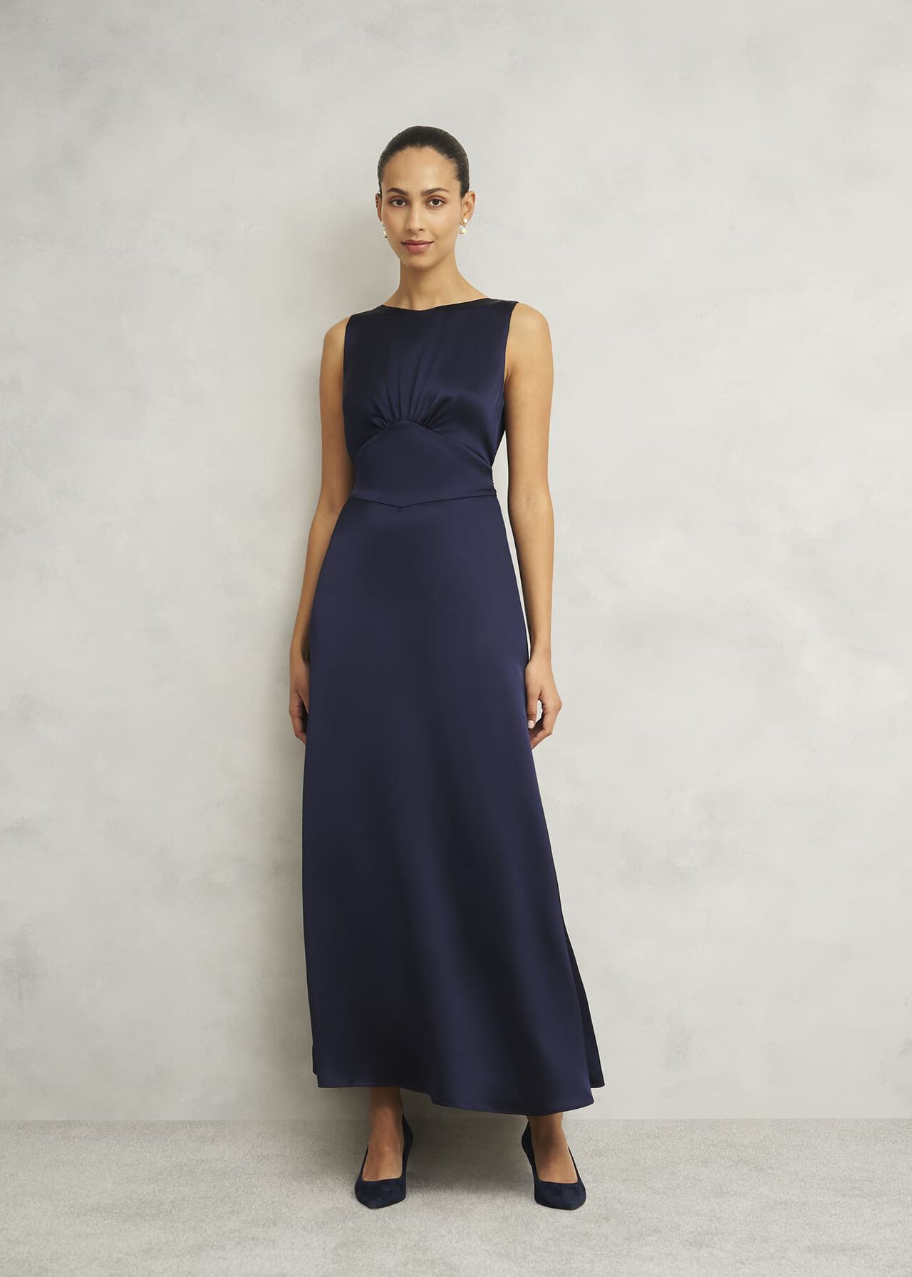 Jemma Dress, Midnight Navy, hi-res