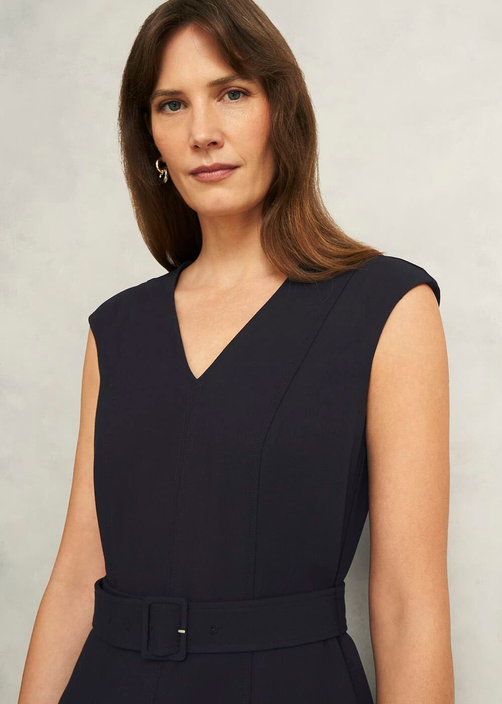Carolyn Dress, Navy, hi-res