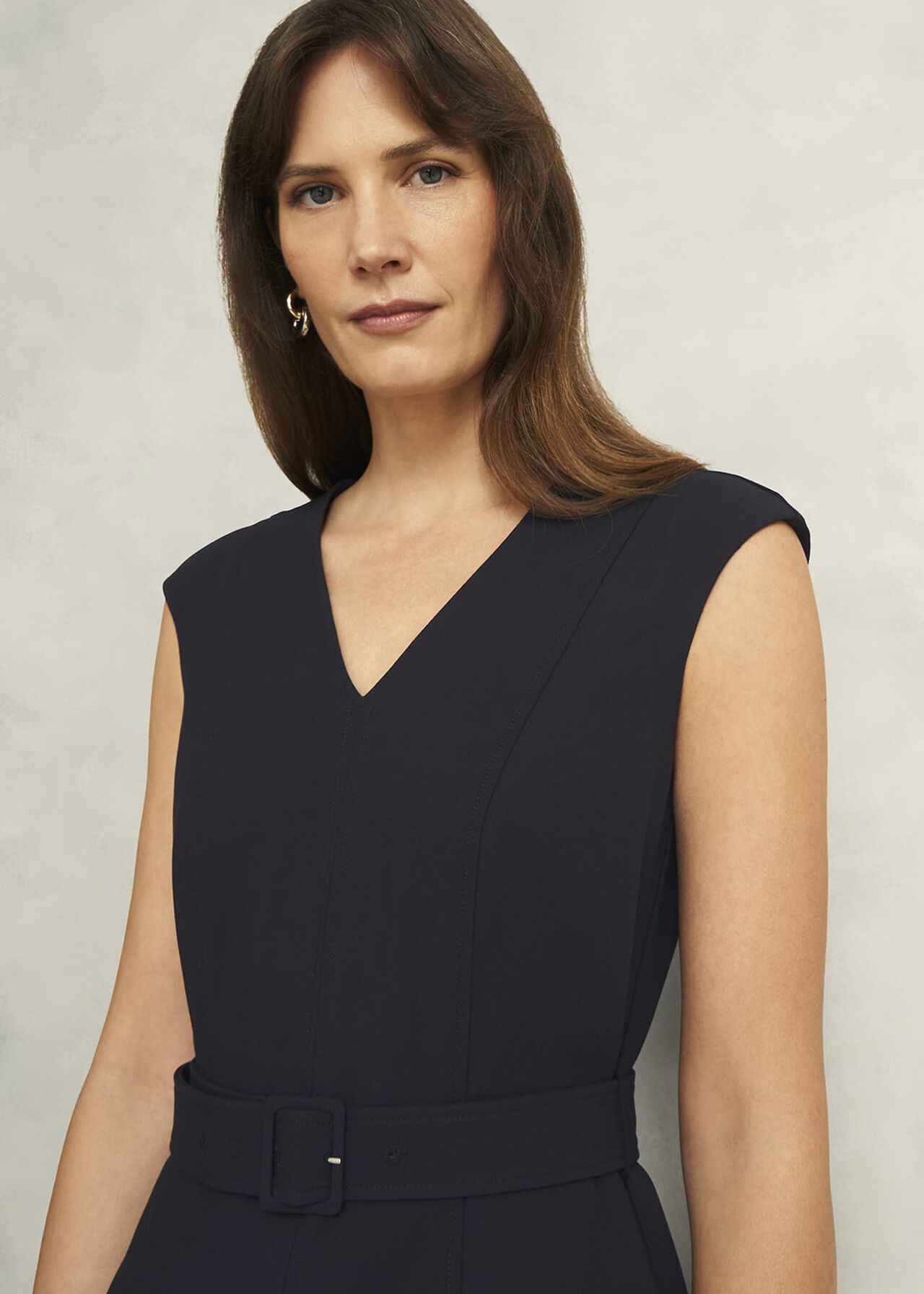 Carolyn Dress, Navy, hi-res