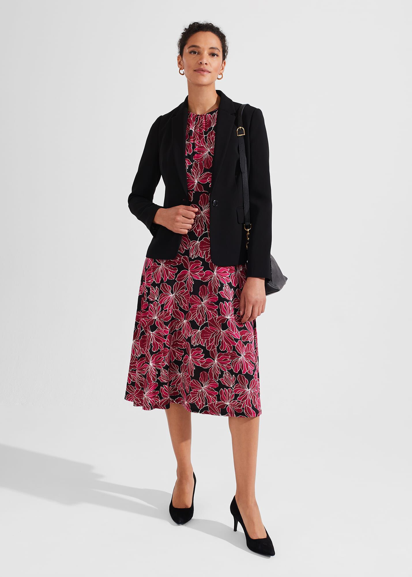 Mabel Jersey Dress Hobbs UK