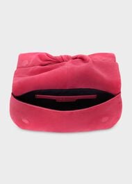 Milly Bow Clutch, Bright Pink, hi-res
