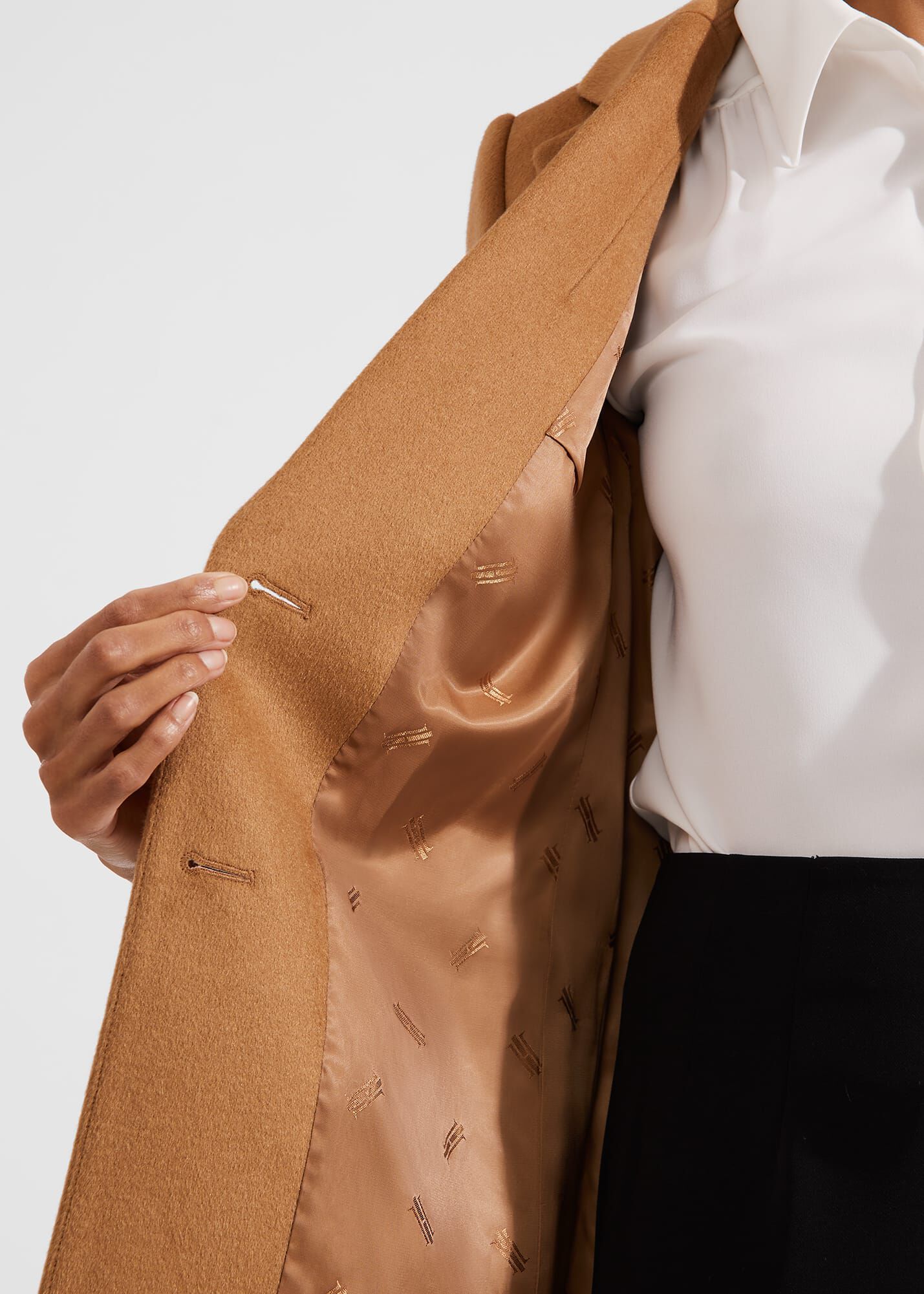 Hobbs camel new arrivals tilda coat